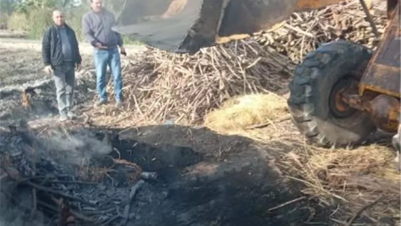 إزالة مكامير الفحم المخالفة بدمياط