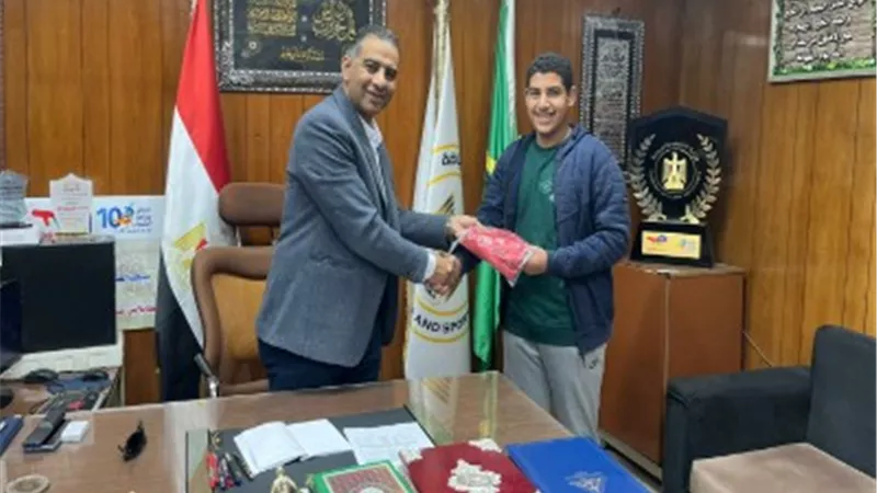 مدير الرياضة بالقليويية يُكرم الفائزين في مسابقة 