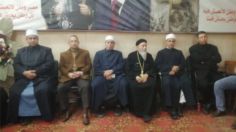 رئيس مدينة بلطيم يقدم التهنئة للاخوه الأقباط بعيد الميلاد المجيد