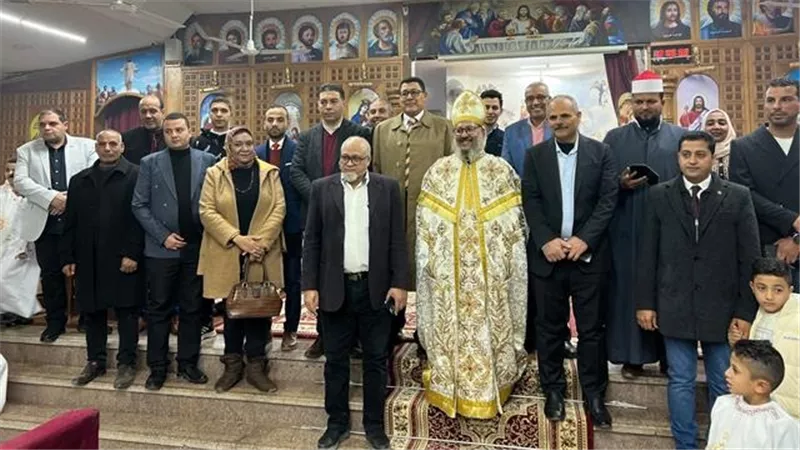 قيادات مستقبل وطن مدينة بدر يهنئون الأخوة المسيحيين بعيد الميلاد.. بالفيديو