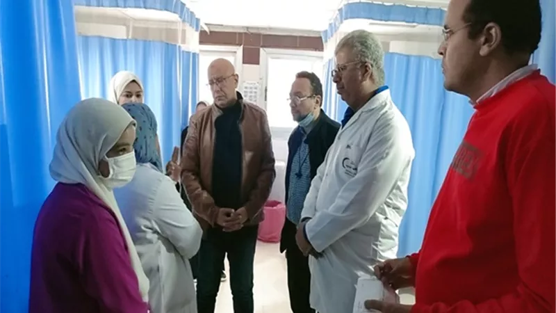 وكيل الوزارة يتفقد الخدمات الطبية خلال أعياد الميلاد المجيدة