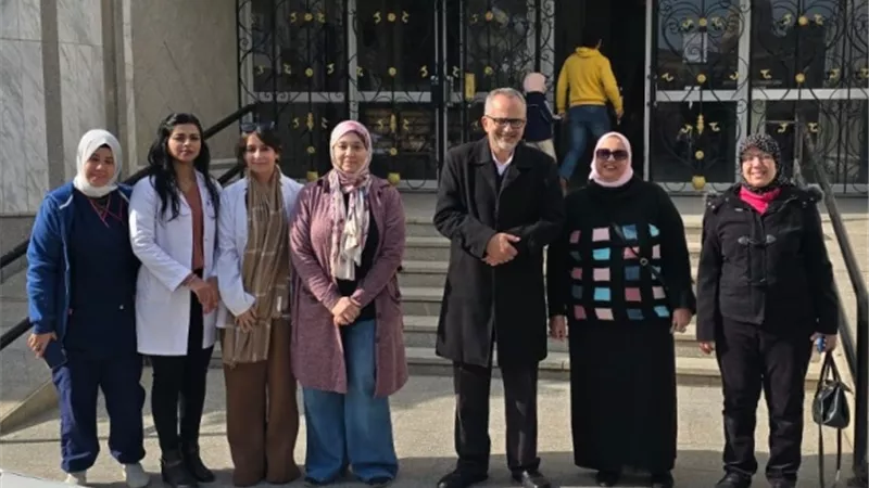 المستشفى المركزى بمدينة الشروق يستقبل مدير الطب العلاجى بالقاهرة