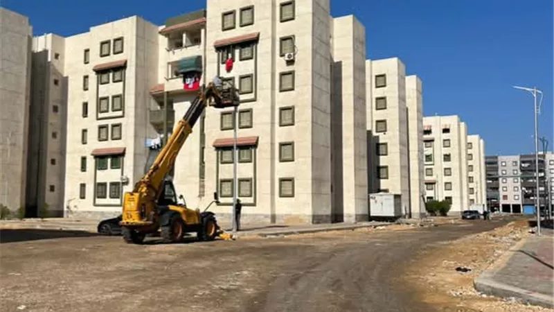 انارة مساكن وشوارع ال ٩٠٠٠ وحدة ببورفؤاد