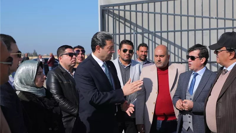 محافظ دمياط يتفقد مشروع المجمع المتكامل