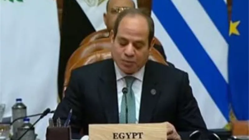 السيسي: نقدر مواقف قبرص واليونان تجاه الشعب الفلسطيني