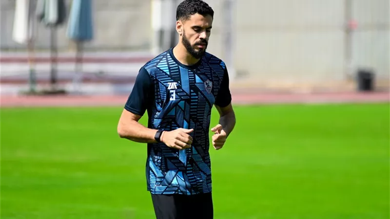 محمود بنتايج يشارك في جزء من تدريبات الزمالك