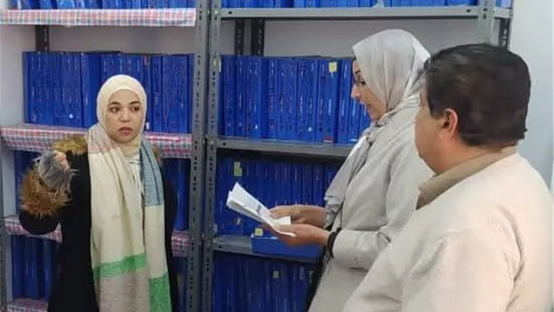 سلام في زيارة تفقدية لمركز الرعاية الصحية بشمال سيناء