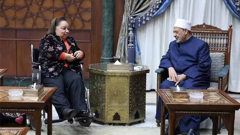 شيخ الأزهر يستقبل المقرِّر الخاص بحقوق ذوي الإعاقة بالأمم المتحدة