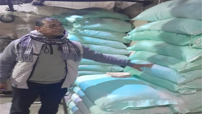 27 اسطوانة و 40 شيكارة اسمدة و 40 شيكارة ملح طعام مجهول