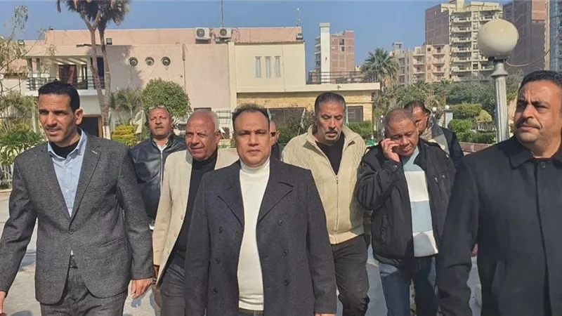 جولة تفقدية لمدير الشباب بنادى محافظة الفيوم الرياضى