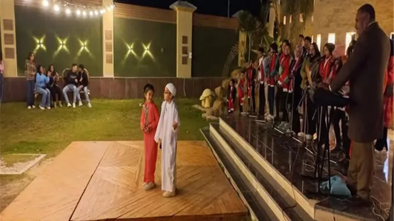 بالأغاني الوطنيةقصور الثقافةتواصل الاحتفال بالعام الجديدفي المنيا