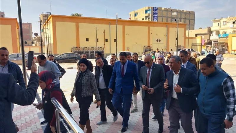 إفتتاح العيادات الخارجية بمستشفي أبوتشت الجديدة