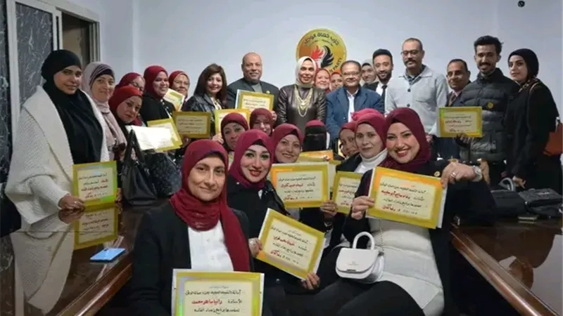 حماة الوطن ببورسعيد يختتم دورة إعداد القادة وتكريم المتميزين