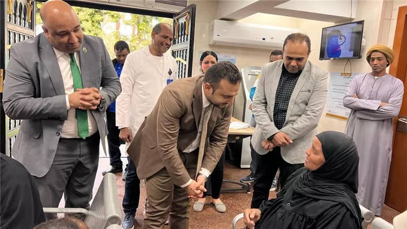 مدير الرعاية الصحية بالأقصر يتفقد وحدة طب أسرة منشية النوبة