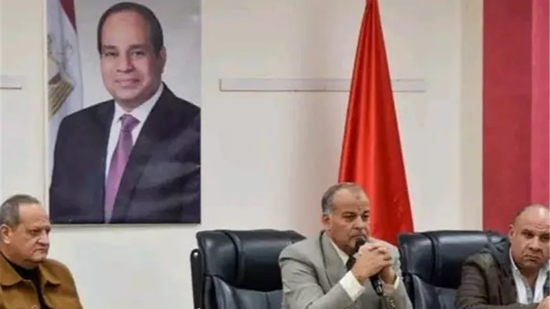الغرباوى يستعرض الاجراءات النهائية لامتحان التيرم الأول
