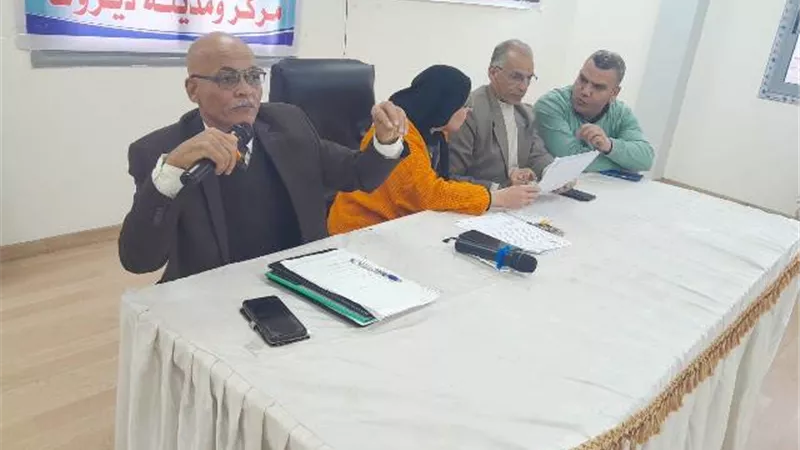 محافظ أسيوط يدعو لتضافر الجهود لمواجهة الزيادة السكانية