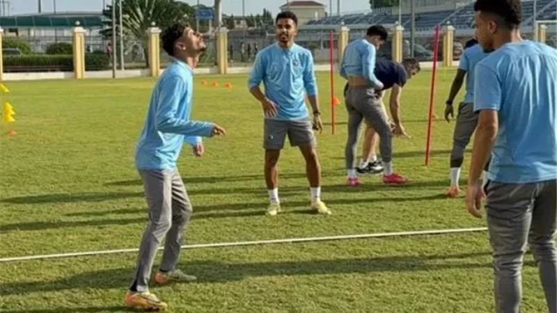 شاهد أول مران لـ بيراميدز فى لواندا استعدادًا لمواجهة ساجرادا