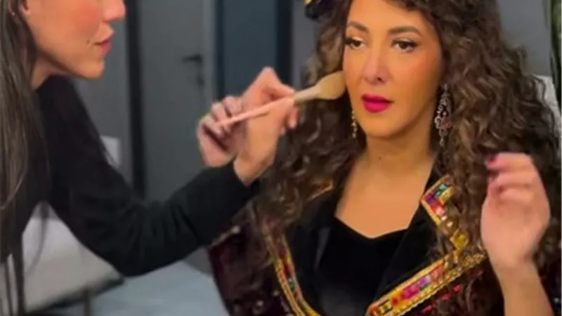 دنيا سمير غانم تشارك متابعيها فيديو من كواليس 
