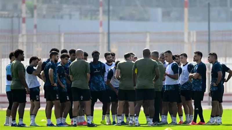 الزمالك يختتم تدريباته استعدادا لمواجهة بلاك بولز في الكونفدرالية