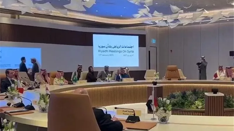 انطلاق الاجتماع العربي الدولي في الرياض بشأن سوريا