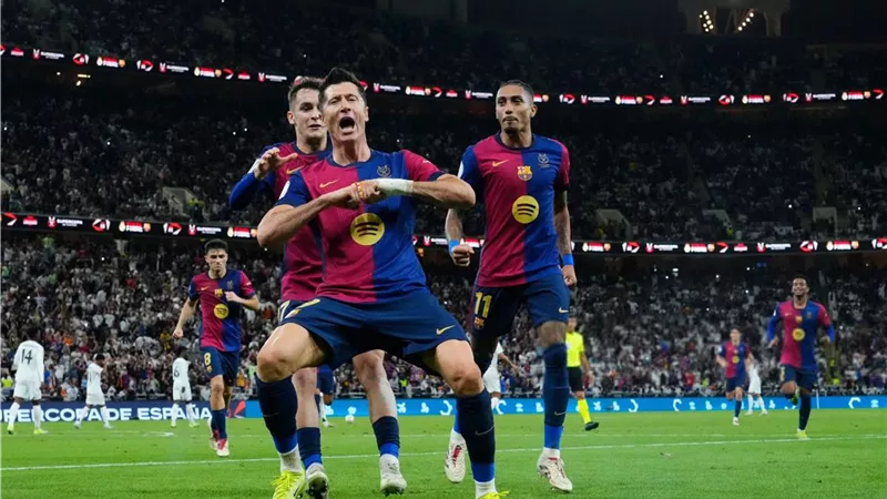 السوبر الإسباني.. برشلونة يعاقب ريال مدريد برباعية فى الشوط الأول