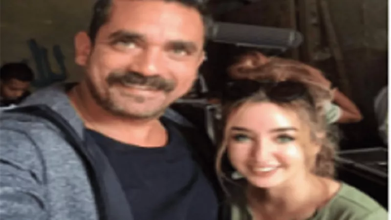 أمير كرارة وهنا الزاهد يستكملان تصوير