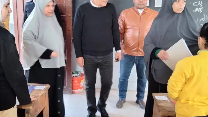 رئيس مدينة كوم حماده يتفقد الخدمات بالنجيلة