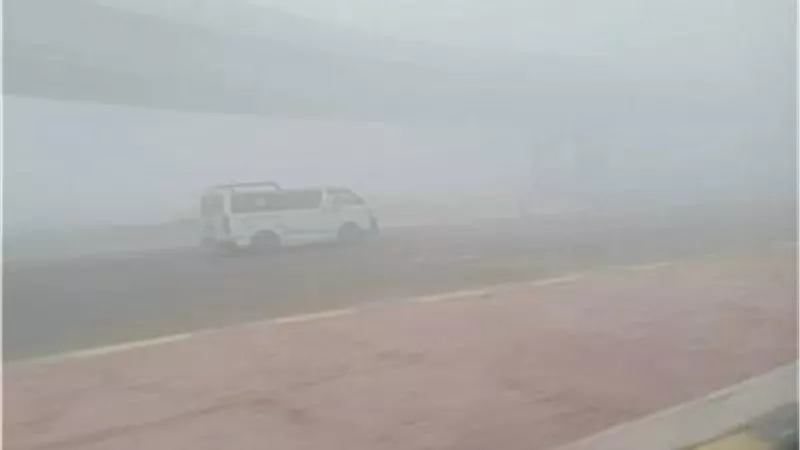 إغلاق الطريق الصحراوي ومحور التعمير بالإسكندرية بسبب الشبورة