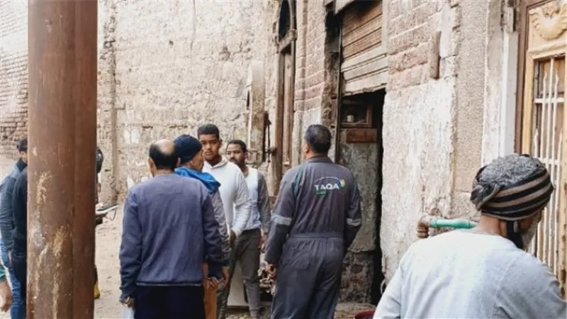 إصابة 2 في حريق ورشة أخشاب بأسيوط