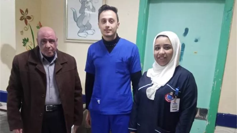 وكيل صحة سيناء في زيارة لقسم الأطفال بمستشفى العريش العام