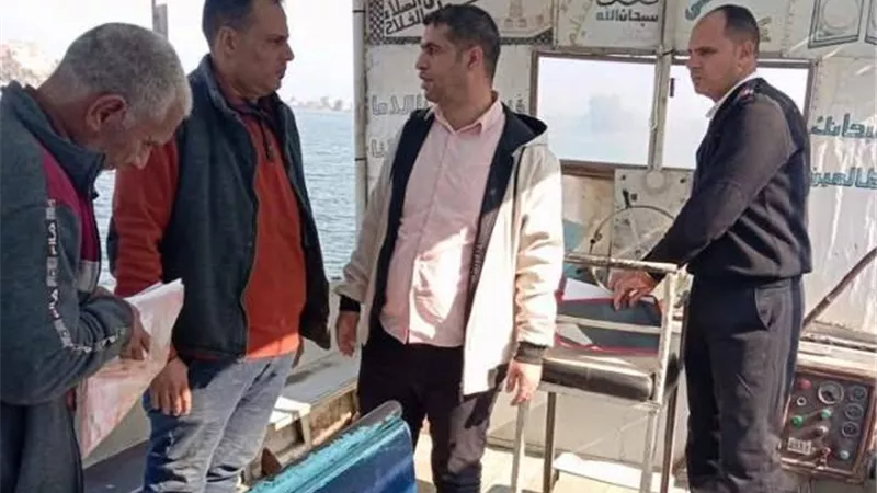 إزالة ٢٠ تعديا ١٧٢٠ متر مربع بـ٥ مراكز بالبحيرة