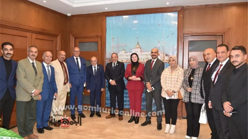 حبشى يتابع انتظام العملية الامتحانية بجامعة شرق بورسعيد الأهلية