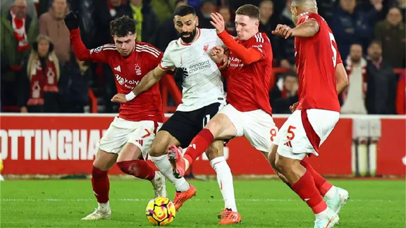 تقييم محمد صلاح في مباراة ليفربول ونوتينجهام بالدوري الإنجليزي