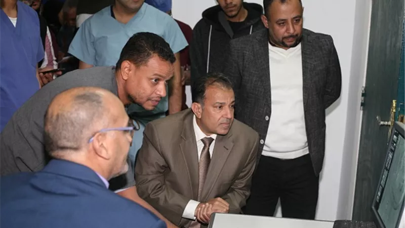 ورشة عمل عن اجراء عمليات القسطرة المخية بالمستشفى الجامعى