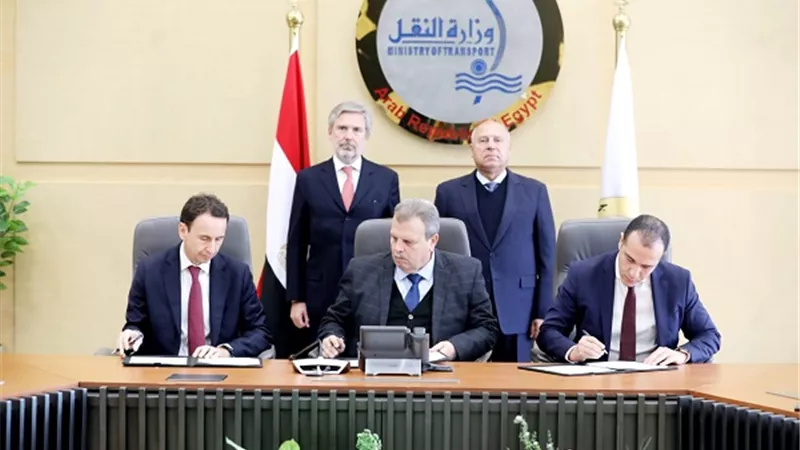 تأسيس شركة مصرية - إيطالية لإنشاءات وصيانة خطوط السكك الحديدية