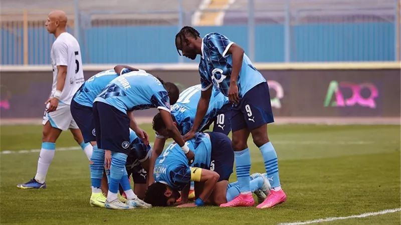 بيراميدز يتقدم على غزل المحلة بهدف في الشوط الأول -شاهد