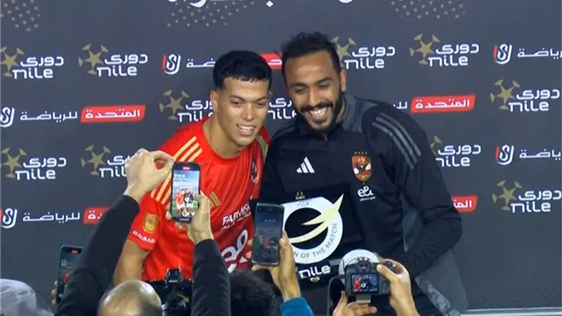 إمام عاشور رجل مباراة الأهلي والجونة