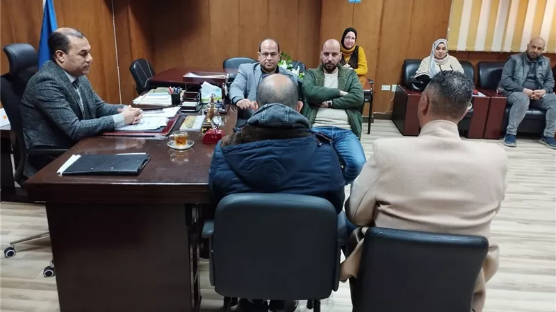 وكيل صحة البحيرة يناقش مشروع قانون المسئولية الطبية