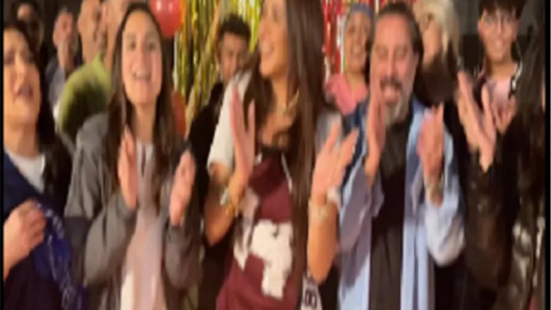 بدرية طلبة وهادي الباجوري يحتفلان بعيد ميلاد ياسمين عبد العزيز