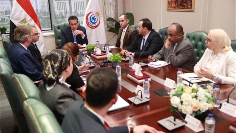 وزير الصحة يبحث مع وفد المملكة المتحدة للمستشفيات الدولية سبل التعاون