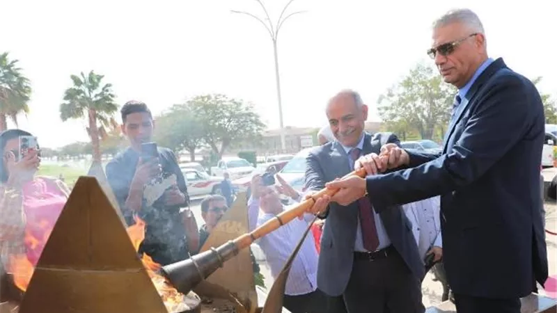 عروس المشاتى تحتفل بعيدها القومى الـ 54