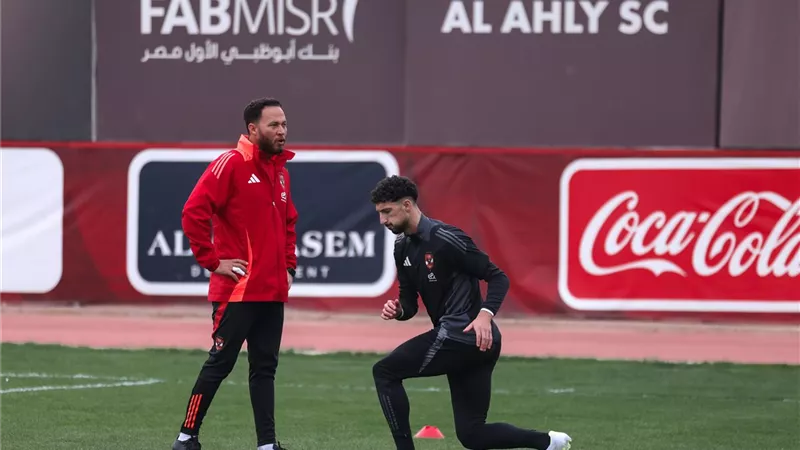تدريبات منفردة لوسام أبو علي بمران الأهلي اليوم