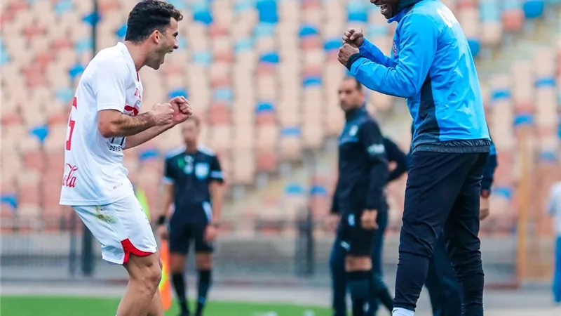 شاهد ملخص وأهداف الشوط الأول من مباراة الزمالك وحرس الحدود