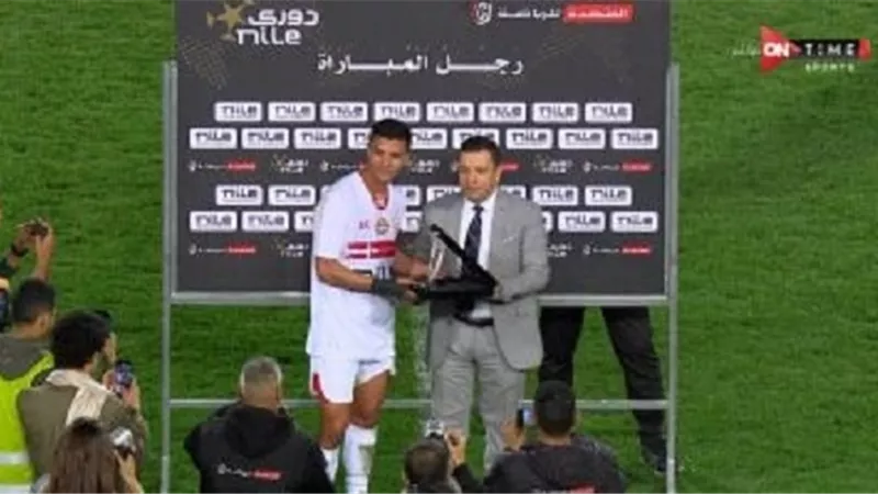 محمد شحاتة رجل مباراة الزمالك وحرس الحدود