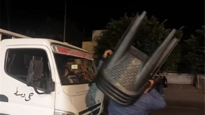 مطاردة الاسواق العشوائية ورفع 150 حالة اشغال بوسط الاسكندرية