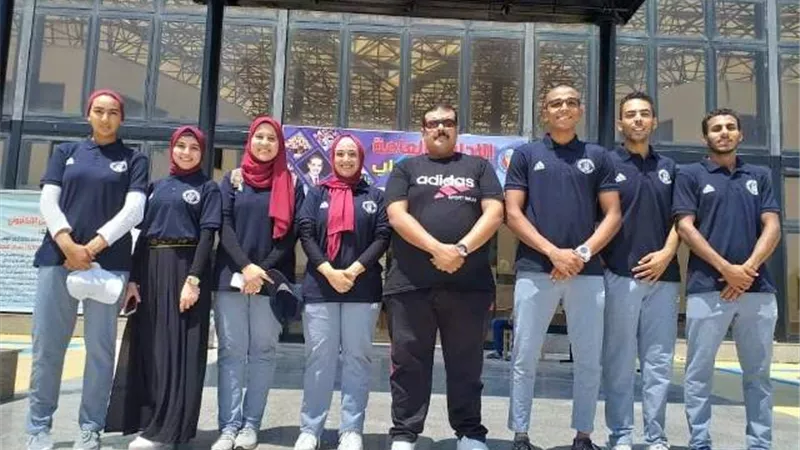 طلاب قناة السويس يشاركون في ملتقى طلاب الجامعات المصرية