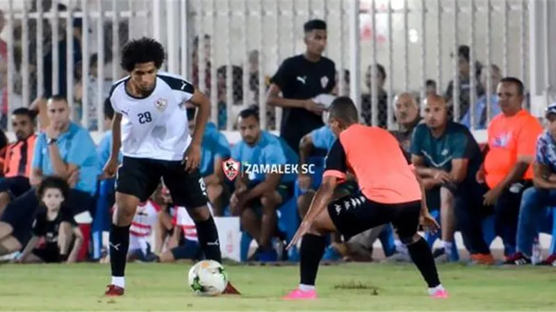 الزمالك يفوز على جينيس برباعية وديا