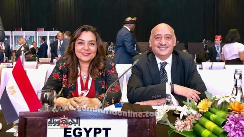 محافظ دمياط تشارك فى جلسات الحوار الإندونيسى الافريقى للبنية التحتية بمدينة بالى