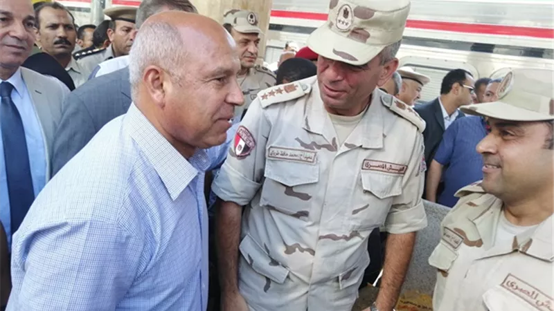 وزير النقل يصل محطة قطارات أسيوط لتفقد وافتتاح بعض المشروعات