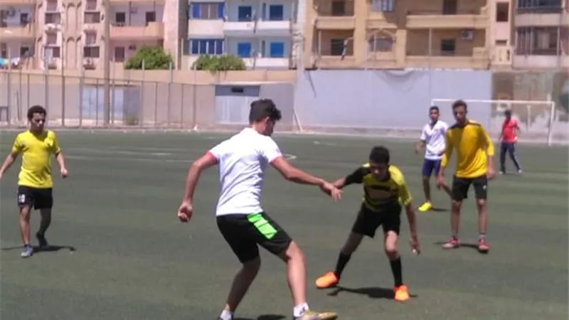 فوز مركز شباب غياضة في دوري خماسي كرة القدم